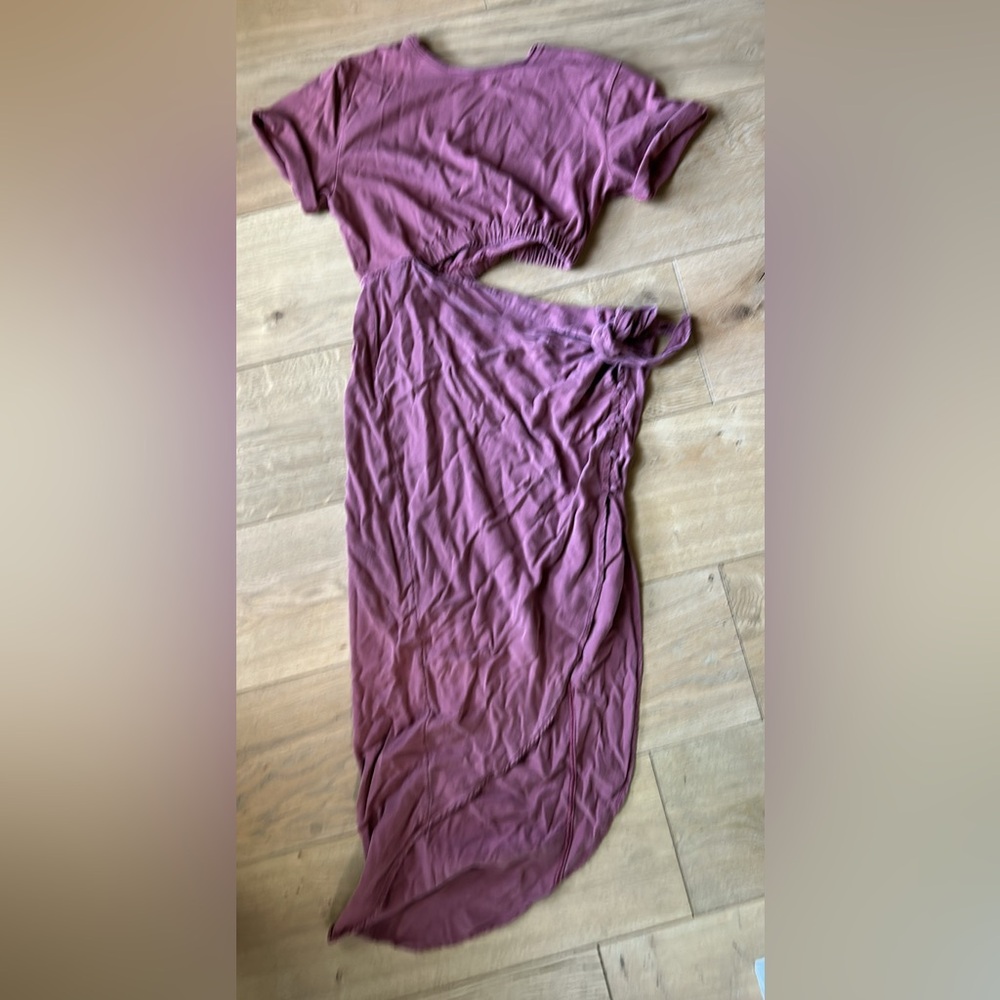 Free People Dusty Rose Midi Dress